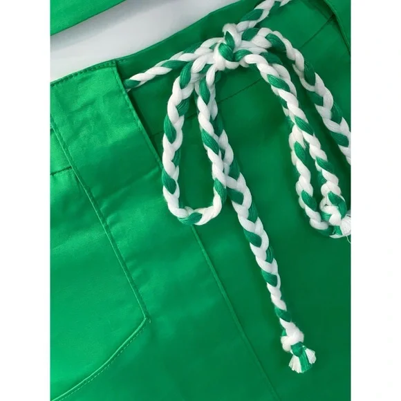 Gorgeous green 2-piece midi skirt set S M L - Picture 2 of 9